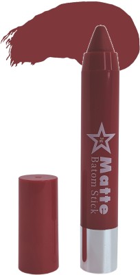 MISS ROSE Matte Chubby Lipstick Satin-matte Texture, Non-drying Formula, Long Lasting(30 DEEP RASPBERRY, 3 g)