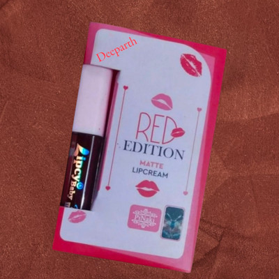 Deeparth Nature of Fabulous Multi Matte Shades Red Edition 4 in 1 Lipstick(Red, 6 ml)