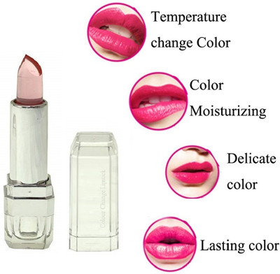 JANOST Intense color Change in a flat finish for all day wear Lipstick(3.6 g, PINK)
