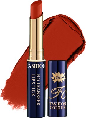 FASHION COLOUR Non-Transfer Matt Waterproof Lipstick Shade 20(DEEP RED, 2.6 g)