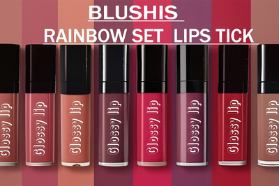 BLUSHIS Professional Color Sensational Liquid Lipstick Combo Pack, Set of 8 PC(Multicolour, 32 ml)