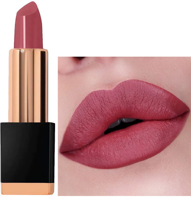 ADJD Soft Pigmented Smudge Proof Creamy Matte Long Stay Lipstick(Rose vale, 3.5 g)