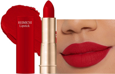 REIMICHI Lightweight Red Crayon Lipstick Waterproof & Long Lasting(Red, 3.5 g)