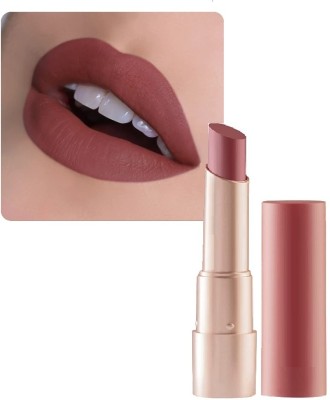 Arcanuy Smooth matte finish smudge proof water proof crayon lipstick(BRICK BROWN, 3.2 g)