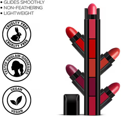 Jiwoo 24h long lasting matte lisptick waterproof(multicolour, 50 ml)