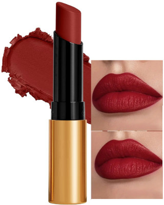 YAWI Matte Lip Crayon Long Stay Waterproof & Smudge Proof(Velvet Red, 3.5 g)