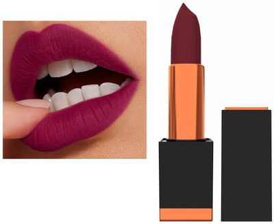 Latixmat Waterproof Long Lasting Sensational Creamy Matte Lipstick(Mulberry, 3.5 g)