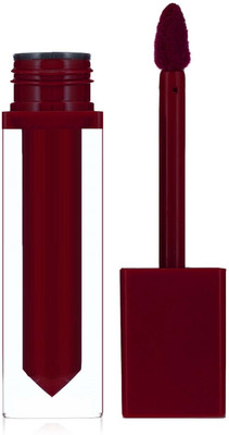 MYEONG Non Drying Smudge Proof Matte Candy Maroon Color Liquid Lipstick(Maroon, 6 ml)