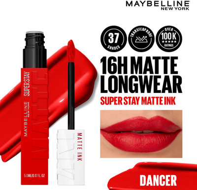 MAYBELLINE NEW YORK Matte Ink Liquid Lipstick(Dancer, 5 ml)