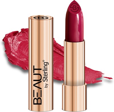 Beaut by Sterling Velvet Series Lipstick Glossy - G-05 Touch Red(Touch Red, 4 g)