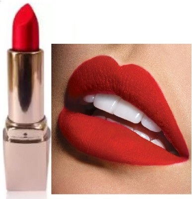 Luipui red matte lipstick pack of 1 trending waterproof(red, 6 g)