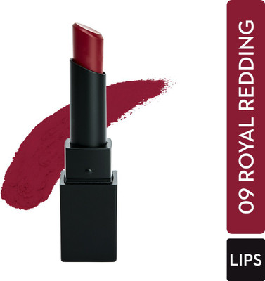 SUGAR Cosmetics Nothing Else Matter Longwear Lipstick(09 Royal Redding (Dark Red), 3.2 g)