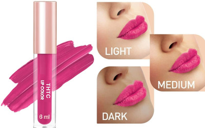 THTC Soft & Matte Waterproof Lip Color Long Lasting Liquid Lipstick(MAGENTA PINK, 6 ml)