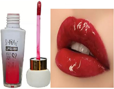 Luipui best red glossy lipstick waterproof pack of 1(red, 6 ml)