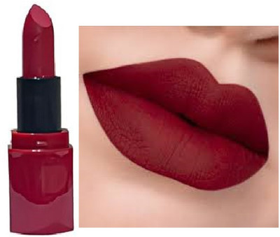 Luipui maroon matte lipstick trending long lasting lip color pack of 1(MAROON, 6 g)
