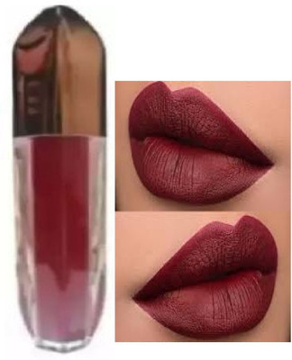 Luipui BEST MAROON MATTE LIPSTICK LIQUID PACK OF 1(MAROON, 6 ml)