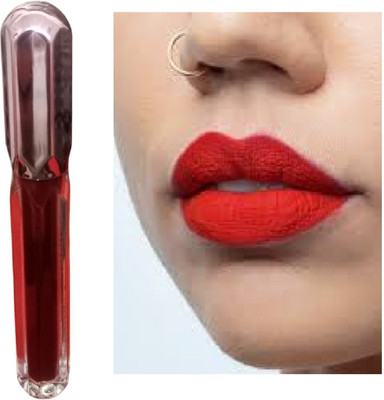 Luipui red liquid lipstick long lasting pack of 1(red, 5 ml)