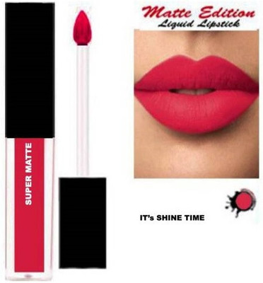 NXG TYA Non Transfer Insta Beauty Waterproof Longlast Sensational Pink Liquid Matte(pink, 6 ml)