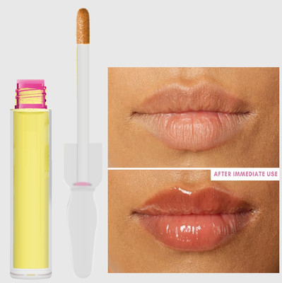 AFARAXIA Light Weight Hydrating colour change lip balm(Yellow, 4 g)