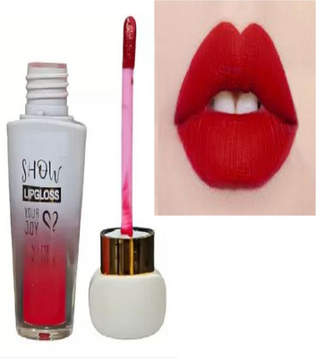 Luipui red matte finish lipstick pack of 1 awesome and long lasting(red, 6 ml)