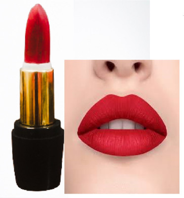 Luipui awesome best trending red crayon matte finish lipstick waterproof(red, 6 g)
