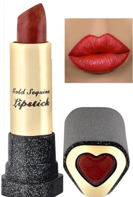 DARVING Matte multipurpose you can also used eyes and cheeks Metallic lipstick(RED, 3.6 g)