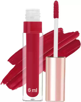 AFARAXIA LIQUID MATTE LIPSTICK LONG LASTING & WATERPROOF MATTE LIPSTICK(Cherry red, 6 ml)