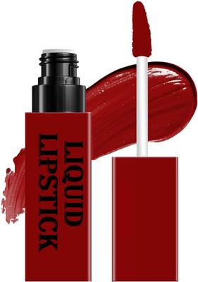 EVERERIN All Day Rich Colour Non-Drying And Transfer Proof Liquid Lipstick(cherry red, 4.2 ml)