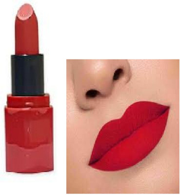 TOPQ crayon red matte lipstick best long lasting pack of 1(red, 6 g)
