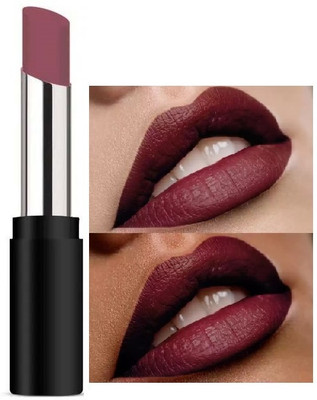 GULGLOW99 Ultra Pigmented Matte Lipstick | Highly Pigmented | Long Lasting(Perfect Plum, 3.2 g)