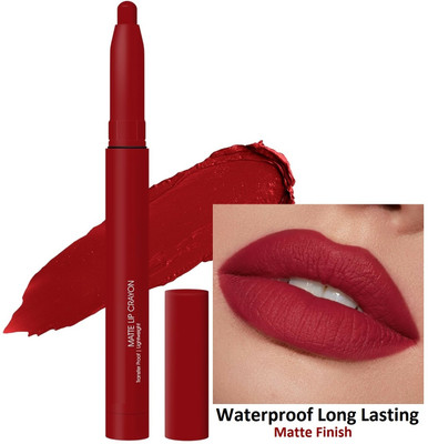 YAWI Lightweight Matte Lipstick| Long Lasting, Hydrating Formula(Soft Red, 3 g)