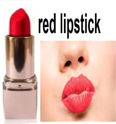 Luipui red crayon matte lipstick pack of 1 best for lips(red, 6 g)