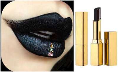 SEUNG NEW SMUDGE PROOF LONG LASTING MATTE LIPSTICK(BLACK, 3.6 g)