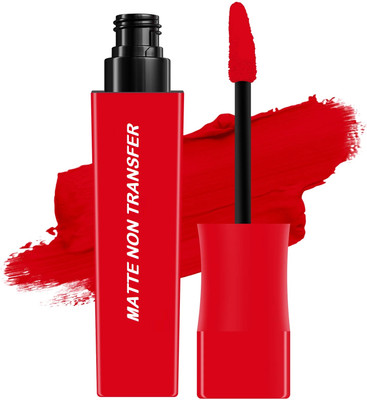 WOONGMI Waterproof matte non transfer long lasting lipstick(Red boots, 7.5 ml)
