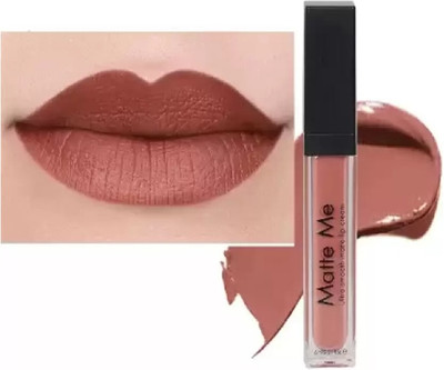 AEPRUY MATTE FINISH LIQUID LIPSTICK WATER PROOF AND SMUDGE PROOF(COFFEE BROWN, 6 ml)