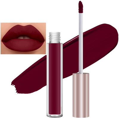 REIMICHI Matte Lipstick - Long-Lasting, Waterproof, Non-Stick, and Smudge-Proof Formula(wine maroon, 7 ml)