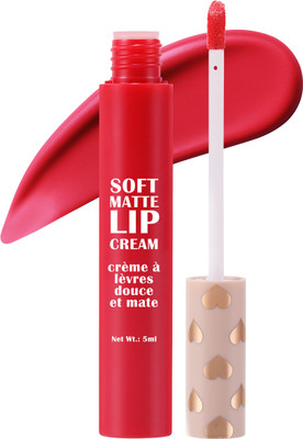 BEAUTY PEOPLE Soft Matte Lipstick, Mulberry Mist, 5 ml, Waterproof(Mulberry Mist, 5 ml)