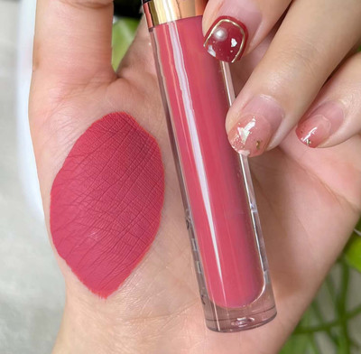 Latixmat Highly Pigmented & Kiss Proof Velvet Peach Pink Lipstick(Peach Pink, 7 ml)