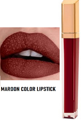 Luipui LONG LASTING MATTE MAROON COLOR LIPSTICK(MAROON, 7 ml)
