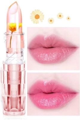 AGLEY THE PROFFESIONAL CRYSTAL COLOUR CHANGING JELLY LIPSTICK(PINK, 10 g)