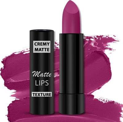 Ramp Walk Stylish Soft Matte Long Stay Lipstick with Jojoba Oil & Vitamin E(Rose Magenta, 3.5 g)