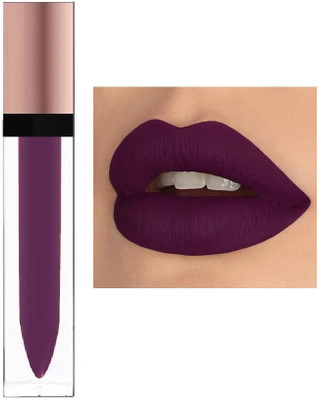 Arcanuy Dark shade long lasting liquid matte lipstick(purple, 12 ml)