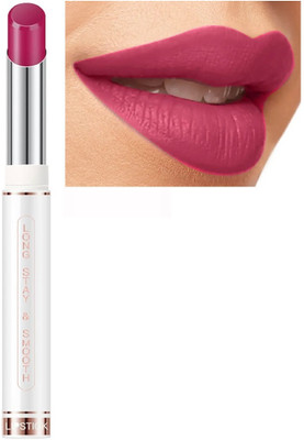 GABBU SOFT VELVET TOUCH MATTE FINISH CRAYON MATTE LIPSTICK(Ruby pink, 3.8 g)