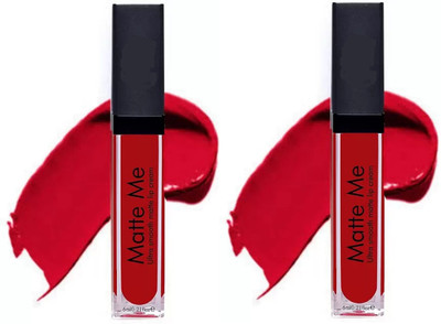 Fleeto Me RED BEAUTIFUL COLOR LONG LASTING-2(Maroon, 12 ml)