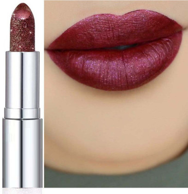 THTC Color Shimmer Glitter Lipstick FOR LIPS(Shade 13, 3.6 ml)
