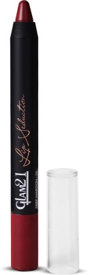 Glam21 Cosmetics Lip Seduction Non-Transfer Crayon Lipstick | Longlasting Creamy Matte Formula(Deep Maroon-05, 3.6 g)