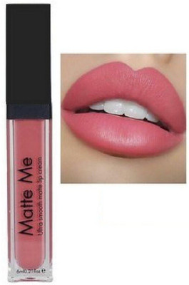Yuency Matte finish liquid ultra smooth water proof lipstick(pink, 6 ml)