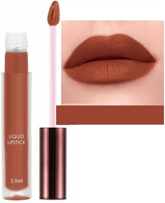 luzimaisa N_Brown Liquid Mousse Lipstick for Women with Matte Finish(Rock On, 3.5 ml)