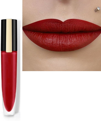 GABBU Light Weight Liquid Lipstick Matte Liquid Lipstick For Upto 12 Hour Non Transfer(RED, 5 ml)