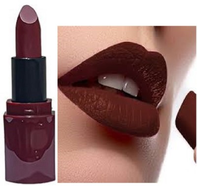 Luipui BESUTIFUL DARK BROWN MATTE LIPSTICK PACK OF 1(BROWN, 6 g)